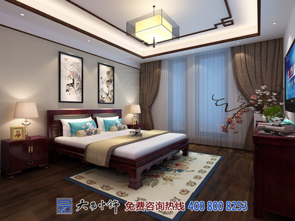 新中式臥室設計