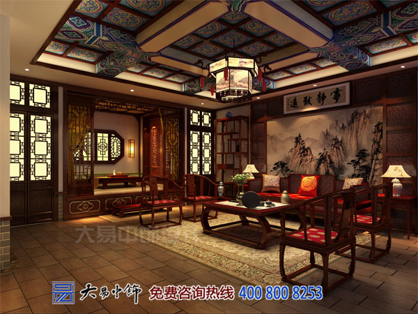 中式客廳裝修設計