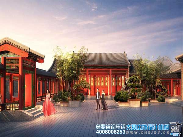 古典中式风格,古典四合院设计