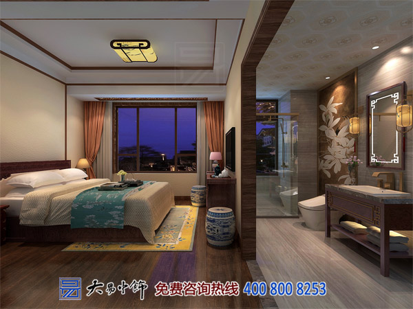 中式空间卧室设计