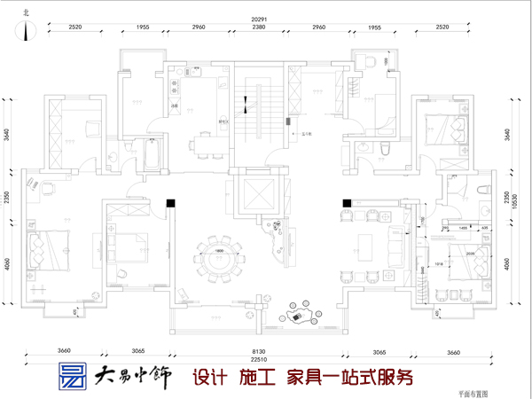 中式住宅设计平面图