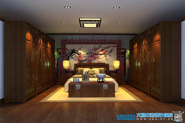 中式展厅卧室装饰设计