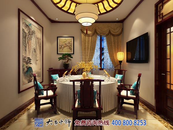 中式别墅餐厅设计