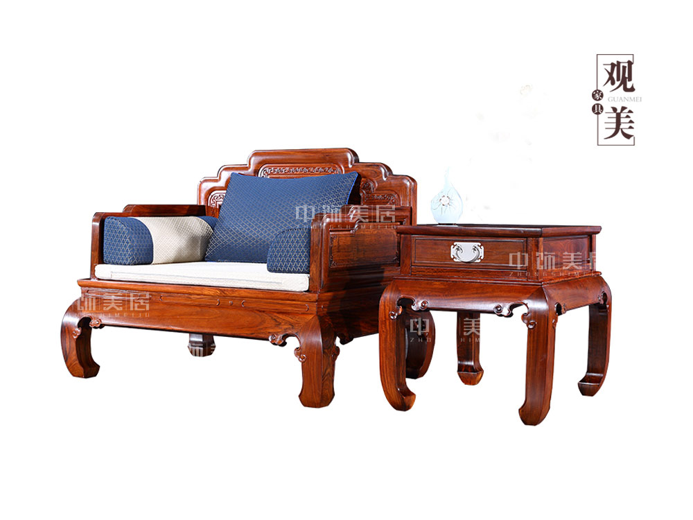 刺猬紫檀中式家具