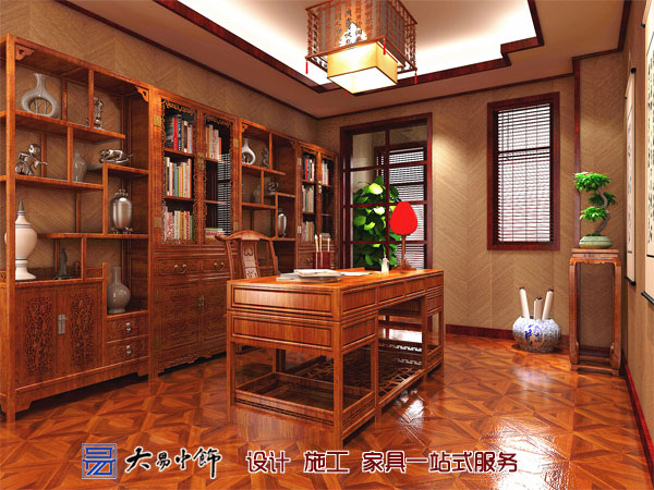 中式书房装饰一些注意事项