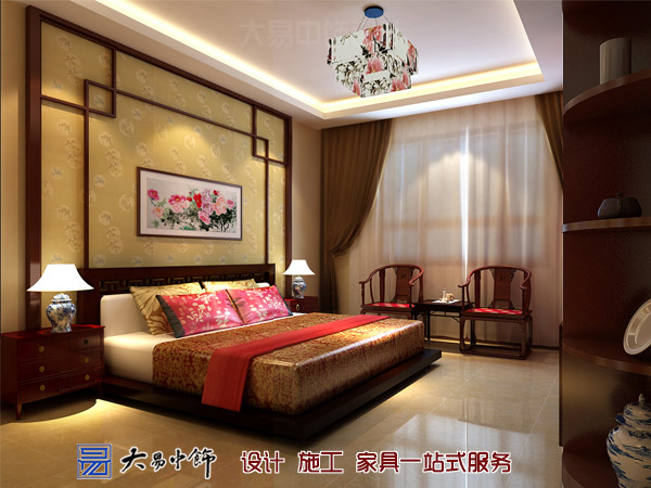 中式的裝飾壁畫與中式裝修風格完美搭配的三要素